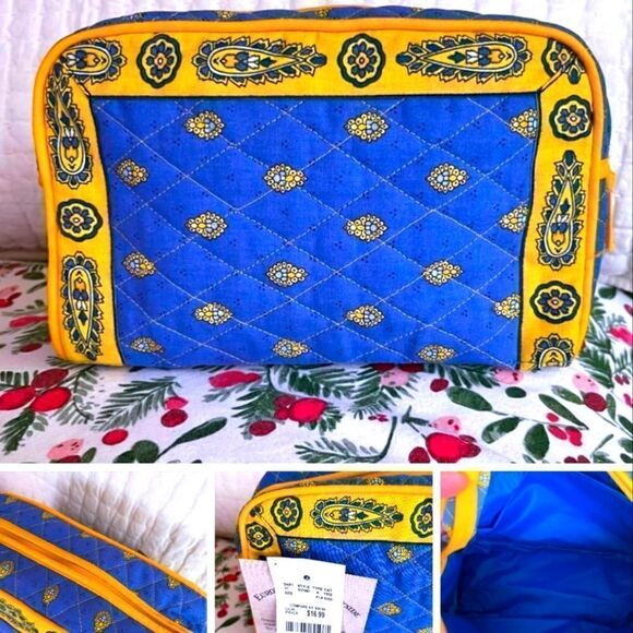 Tissus - Toselli Cosmetic bag!!!  NWT!!! - Picture 1 of 10